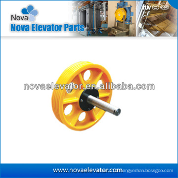 Elevator Machine Parts,Elevator Wheel,Elevator Nylon Pulley Sheave,Elevator Deflector Sheave